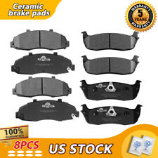 Front & Rear Ceramic Brake Pads For Ford F150 2000 2001 2002 2003 picture