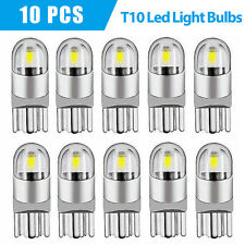10pcs T10 194 168 W5W LED Dome License Side Marker Light Bulbs 6500K Super White picture