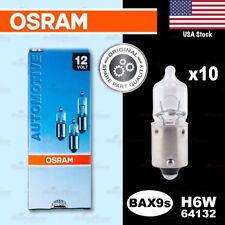 10x OSRAM Rear Fog Reverse Brake Bayonet Side Position Light Bulbs H6W 434 BAX9s picture