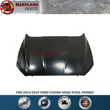 For 2013-2019 Ford Fusion Hood Steel Primered Primed picture