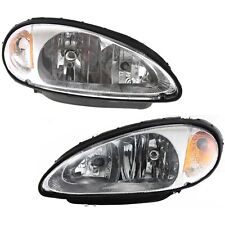 Headlight Set For 2001-2005 Chrysler PT Cruiser Left & Right Side w/ bulb picture
