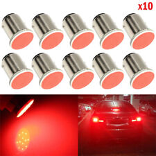 10x 1157 Red COB 3W LED Car COB LED Brake Light Turn Signal Bulb Lamp US Stock picture