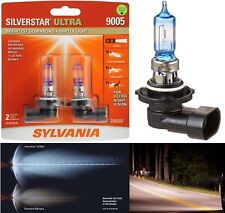 Sylvania SilverStar Ultra 9005 HB3 65W Two Bulbs Head Light High Beam Upgrade OE picture