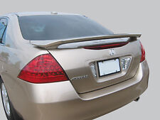 NEW UN-PAINTED GRAY PRIMER Fits HONDA ACCORD 4DR 2006 2007 SPOILER WING  picture