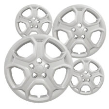 Set of 4 Hubcaps 17 inch Silver ABS Wheel Covers for 2017 - 2019 Ford Escape picture