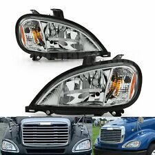 For 04-13 Freightliner Columbia Headlights Headlamps Left & Right Pair Set picture