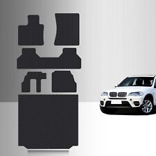 ToughPRO Full Set Floor Mats Black For BMW X5 All Weather Custom Fit 2007-2013 picture