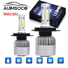 1 pair H4 9003 HB2 LED Headlight Bulb Conversion Kit High Low Beam 6000K 3200LM picture