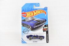 2020 HOT WHEELS BLUE 1969 CHEVY CAMARO CONVERTIBLE, HW ROADSTERS #3/5, HW #190 picture