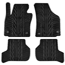 For Seat Leon 2005-2012 Car Floor Mats Rubber All Weather Heavy Duty Liners New picture
