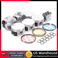 Set of Piston & Rings with Pin Kit for 02-10 Dodge Jeep Mitsubishi Ram 3.7 SOHC picture