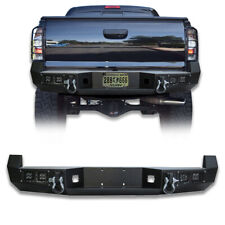 Vijay For 2005-2015 2nd Gen Tacoma Rear Bumper w/4x LED Lights and D-rings picture