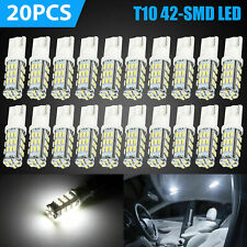 20x 12V 42-SMD LED Lights Pure White T10/921/194 RV Trailer Backup Reverse Bulbs picture