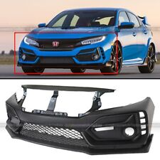 For 16-21 Honda Civic Type R Style Front Bumper Cover Fascia Trim Conversion Kit picture