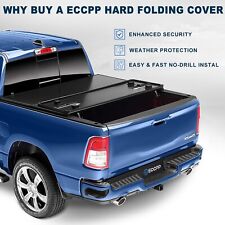 ECCPP Hard 3-Fold Truck Bed Tonneau Cover For 16-22 Toyota Tacoma 5ft Short Bed picture