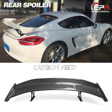 For Porsche Cayman 981.1 GT--4 Style Carbon Fiber Wing Rear Trunk GT Spoiler Kit picture