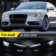 1 Pair Left Right Headlight Lens Cover Lampshade For Audi A5 S5 RS5 2013-2017 picture