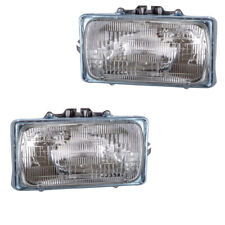 Fits 1992-2002 Ford E-250 Econoline Headlight Assembly Pair picture