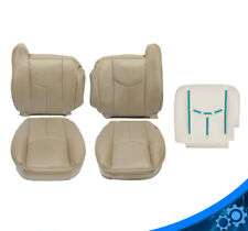 For 03-06 Chevy Silverado 1500 2500HD Front Seat Cover & Foam Cushion Tan picture