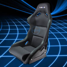 NRG Universal Large Fiber Glass Racing Seat + Foam Lumbar Cushions FRP-300BK picture