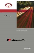 2022 Toyota SUPRA Owners Manual User Guide picture