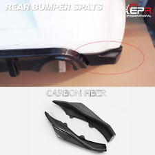 For Nissan Fairlady 370z Z34 09-17 Carbon Fiber Rear Bumper Spats Addon Bodykits picture