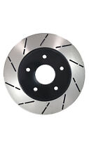[Rear Slott Brake Rotors Ceramic Pads] Fit 03-09 Nissan 350Z w/Brembo Pkg picture