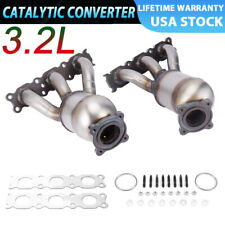 BOTH SIDE MANIFOLD CATALYTIC CONVERTER 16664 16665 FOR VOLVO XC90 3.2L 2007-2014 picture