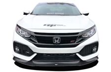 GReddy Carbon Fiber Front Lip Spoiler Fits 2017-2019 Honda Civic Si Coupe/Sedan picture