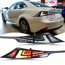 One Pair RGB LED Tail Lights For 2014-2020 Lexus IS250 IS300 IS350 IS200T Sedan  picture