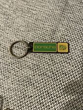 Vintage Rare Porsche Keychain. Green And Yellow. picture