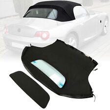 For 2003-2008 BMW Z4 Convertible Coupe Soft Top with Heated Glass Window, Black picture