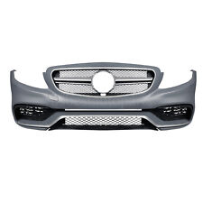 C63 AMG Style Front Bumper Body Kit W/Grille W/O PDC for Mercedes Benz W205 C300 picture