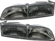 For 1992-1997 Ford Crown Victoria Headlight Halogen Set Pair picture