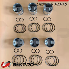 6* STD Pistons + Piston Ring Set For 5.9 Cummins 6B 4B 6BT 3802248 CASE JCB picture