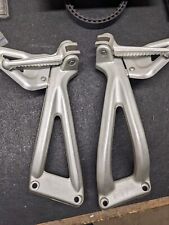 Ducati Monster S2R 800 1000 S4R S4RS Passenger Rear Foot Pegs & Brackets Set picture