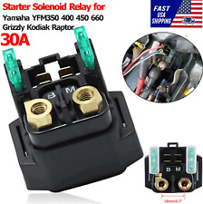 Starter Solenoid Relay For Yamaha YFM 350 400 450 660 Grizzly Kodiak BigBear 30A picture