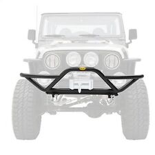 Smittybilt SRC Front Grille Guard Bumper with D-ring Mounts (Black) - 76721 picture