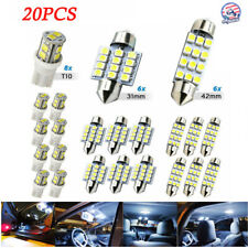 20pcs LED Interior Lights Bulbs Kit Car Trunk Dome License Plate Lamps 6000K picture