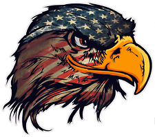 American Flag Eagle Head v3 Decal picture