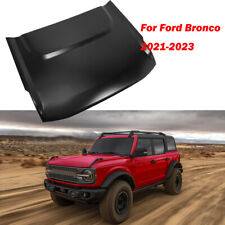 Fit 2021 2022 2023 Ford Bronco Hood Panel Primed Steel Brand New  picture