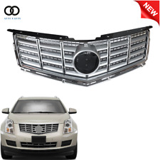 For 13-16 Cadillac SRX Replacement Front Bumper Upper Grille Chrome Trim Grill picture