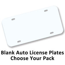 Simplee Signage 12X6 Inches Blank License Plates Choose Your Pack picture
