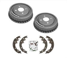 Rear Brake Drums Brake Shoes & Springs Hardware Fits Ford Mustang 1985-1993 picture