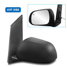 Black Left Side Power Heated Manual Folding Mirror For 2013-2017 Toyota Sienna picture