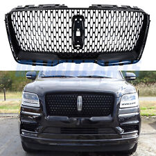 For 2018-2021 Lincoln Navigator Front Upper Grille Sport Gloss Black picture