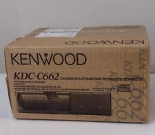 Vintage (NEW) KENWOOD KDC-C662. 6 CD COMPACT DISC AUTO CHANGER  In Original Box picture