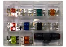 21 Piece Mini ANL Fuse Assortment With Fuse Holder Block 20 Amp to 150 Amp Kit picture