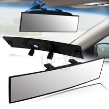 Universal 300mm Wide Curve Convex Interior Clip On Panoramic Rear View Mirror picture