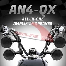 1200W Amp Waterproof Bluetooth Motorcycle Stereo 4-Speakers Audio System Harley picture